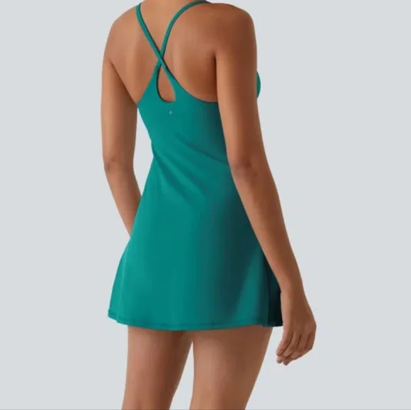 HALARA SoftlyZero Plush Active Backless Dress Size M - Picture 12 of 14